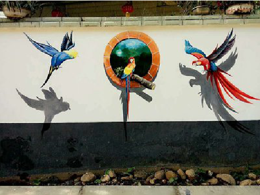 太康视觉错位-3D墙绘设计