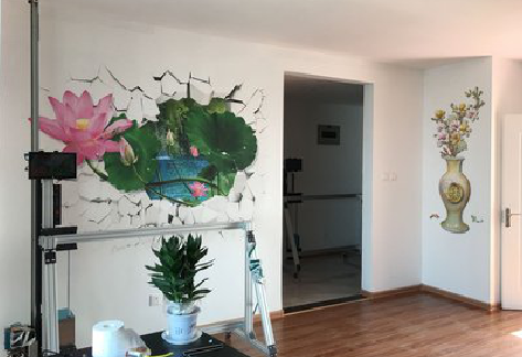 太康墙体彩绘相比墙纸的优势。