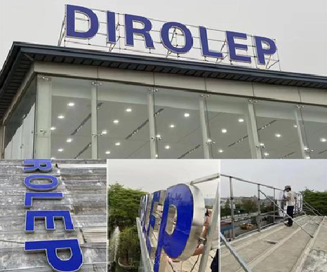 太康楼顶发光字安装的注意事项。